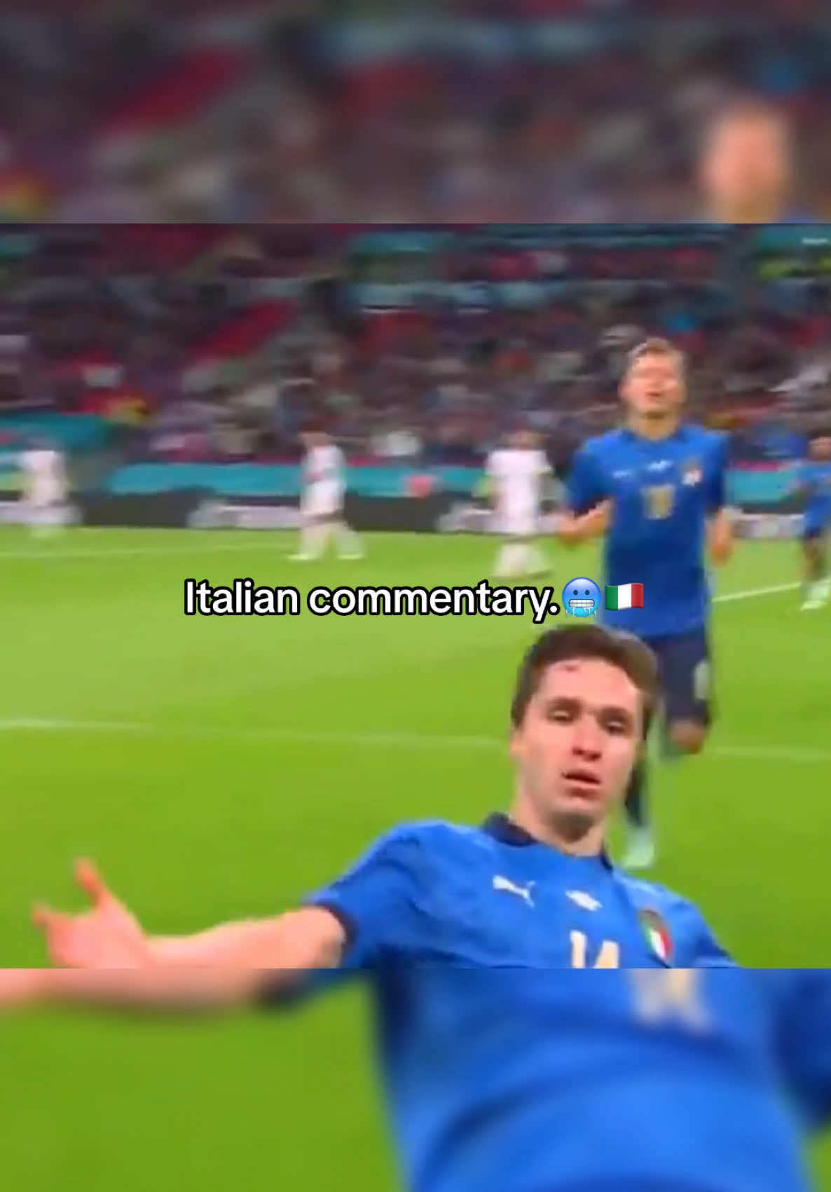 #italy🇮🇹 #italytiktok #fabiocaressa #chiesa #italiancommentary #commentary #italianfootball #euro2021 #federicochiesa
