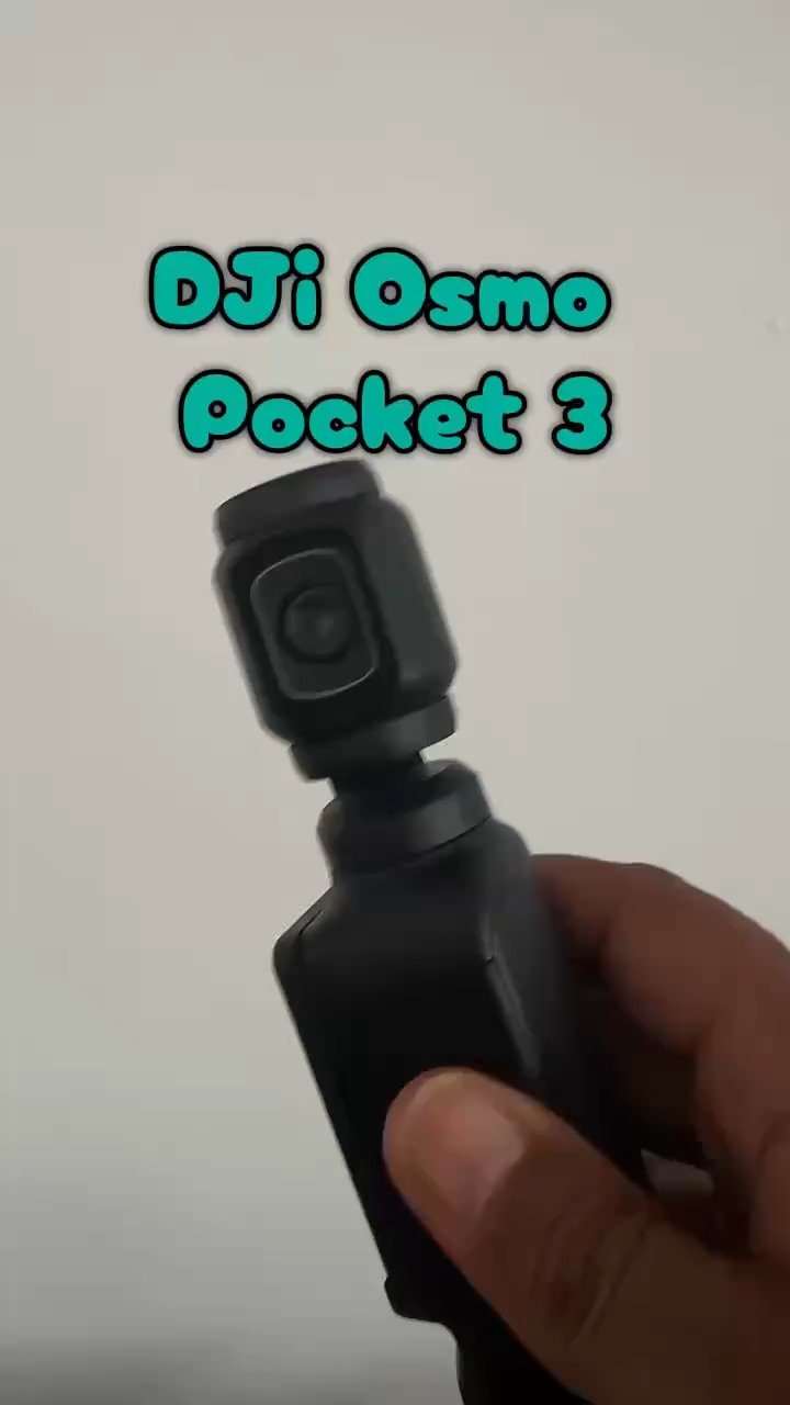 DJI osmo Pocket 3