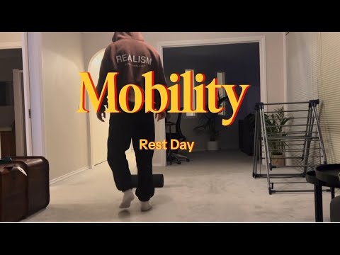Rest Day - Mobility mobility routine I’m implementing on my rest days to ensure maximum recovery and potential on the...