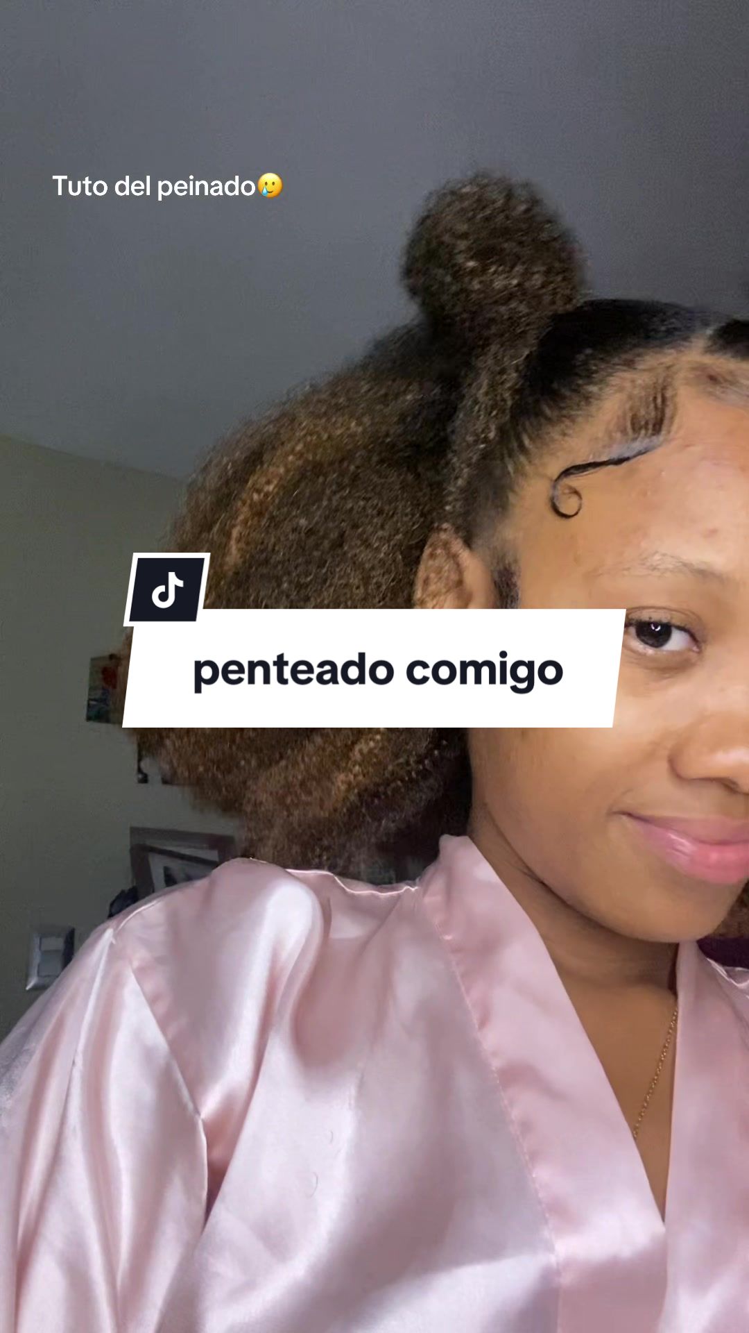#tuto #peinadosfaciles #tutorialdepeinado #kinkyhair