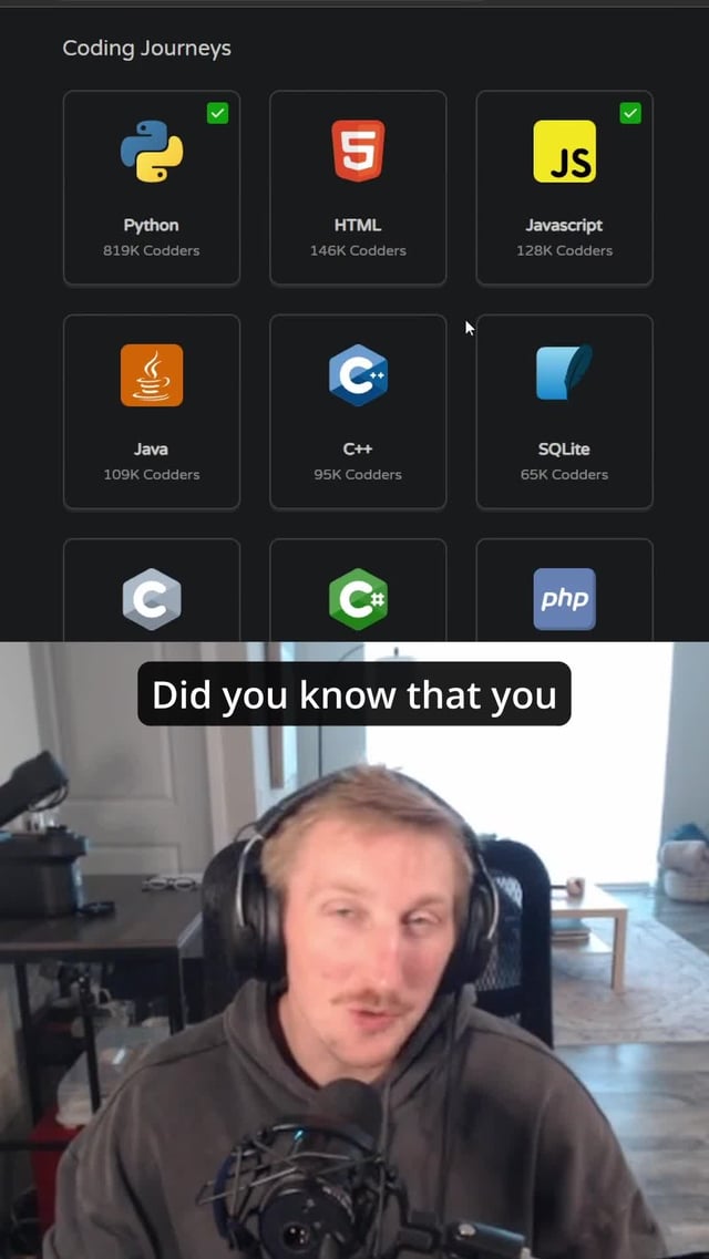 Best way to learn a new coding language 😎 Coddy is a structured, gameified way to learn or advance your coding skill...