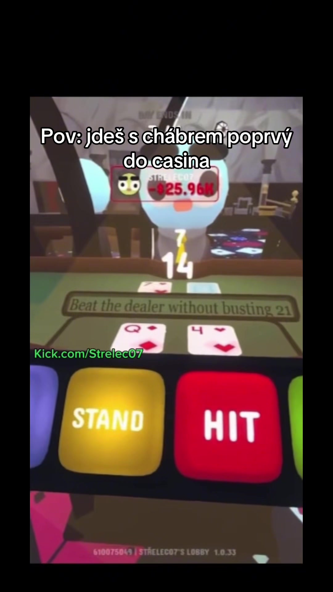 Celé video na youtube: Střelec07 #streamer #clip #kick #fyp
