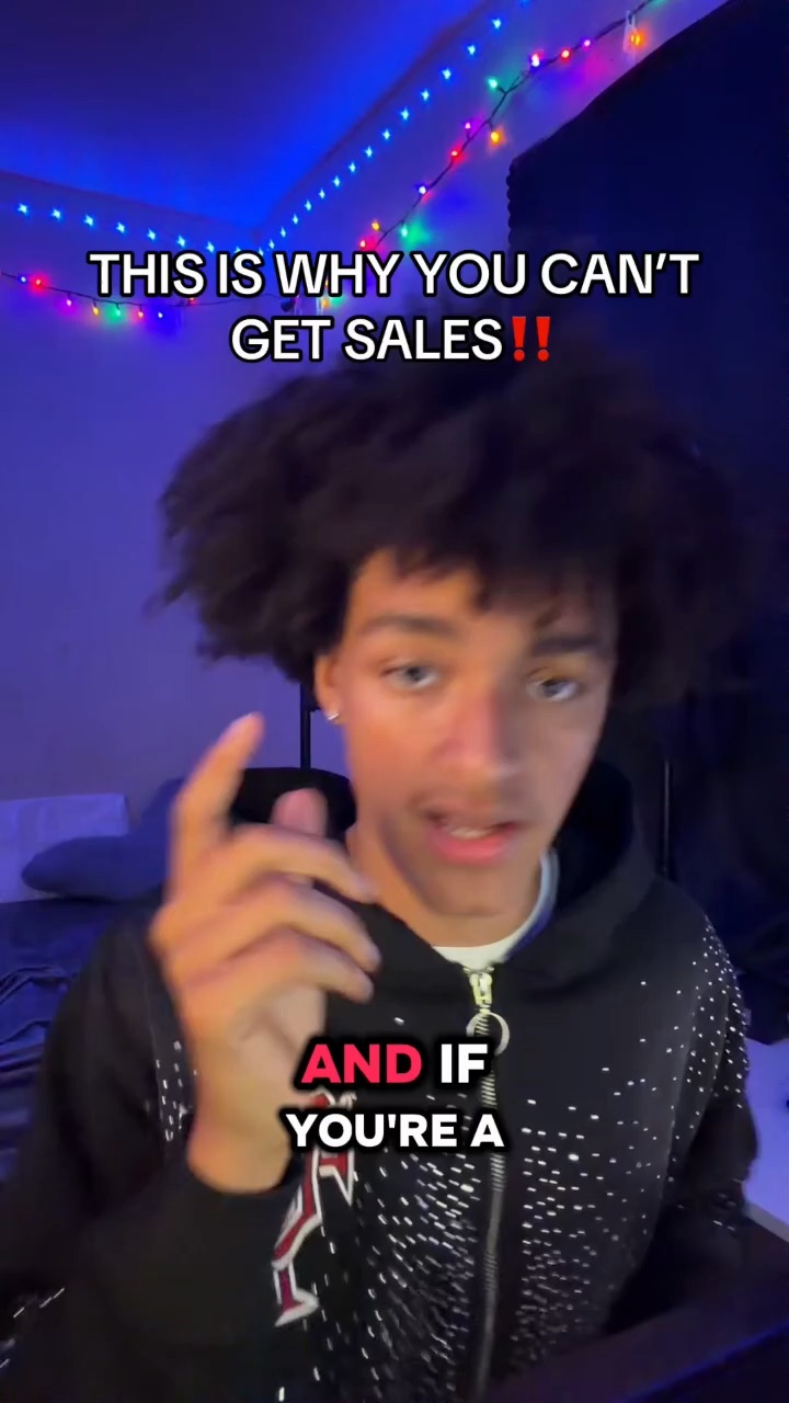 Why you can’t get sales