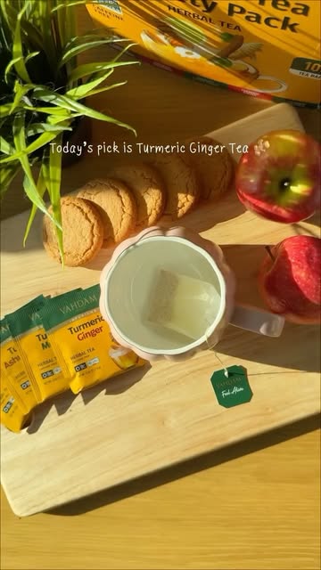 Consider this your sign to slow down and make yourself a cup. ☕️ Steep, sip, reset with our Turmeric Tea Variety Pack...