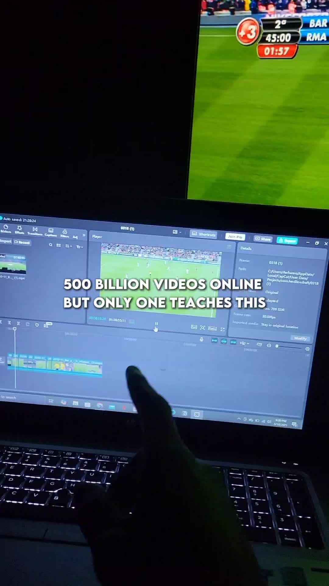 Made 10K In A Month From Watching And Posting Football Online - Link In Bio To Get Started #footballtiktok #football...