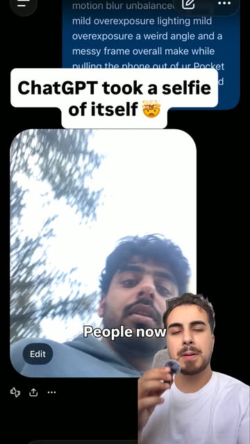 what’s up with ChatGPT thinking it’s a whole person 💀 type /image and this prompt to see what yours looks like. mine...