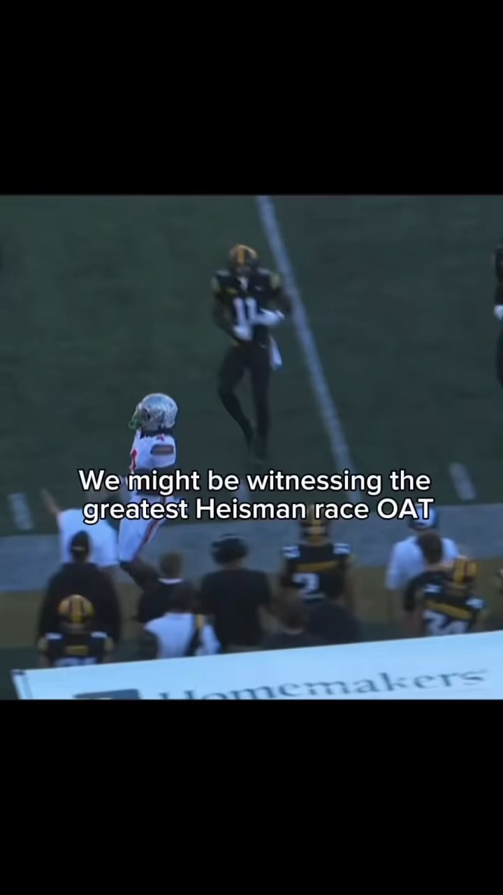 We might be witnessing the greatest Heisman race oat