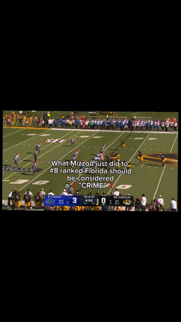 Mizzou upsets Florida and wins by 30