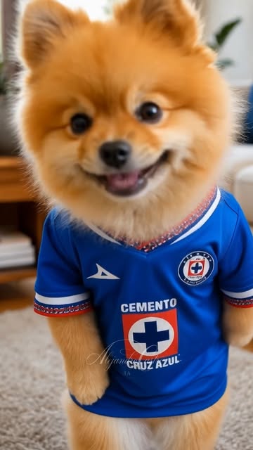 Ganó la Máquina 💙🚂 y bailele mi pomeranian de la suerte 💙🚂 Hecho con kling 3.0 en @klingai_official @cruzazul #cr...
