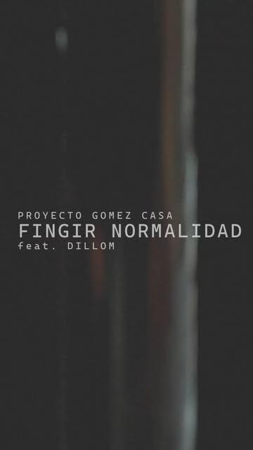 Una mirada al proceso de diseño del visualizer para Fingir Normalidad del nuevo disco de @proyectogomezcasa feat. @ri...