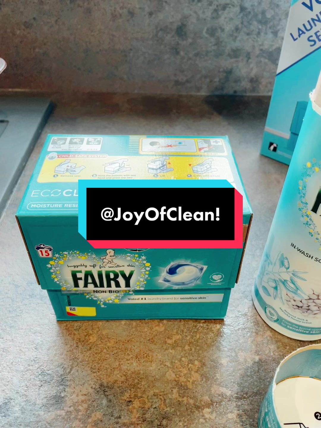 Thank you 💐 to SuperSavvy for kindly sending me to try Fairy Non Bio laundry products @JoyOfClean! #FairyFreshness #...