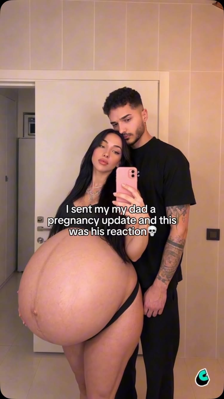 He got a magic 🍆 👀 #unhinged #prank #prankvideo #pranktok #pregnant