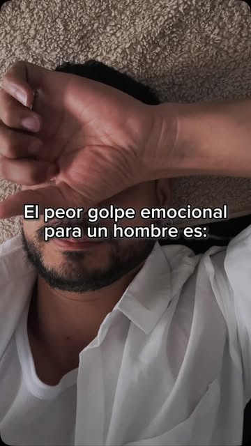 El peor golpe emocional de un hombre...#reflexiones #reflexionesdevida #motivacion
