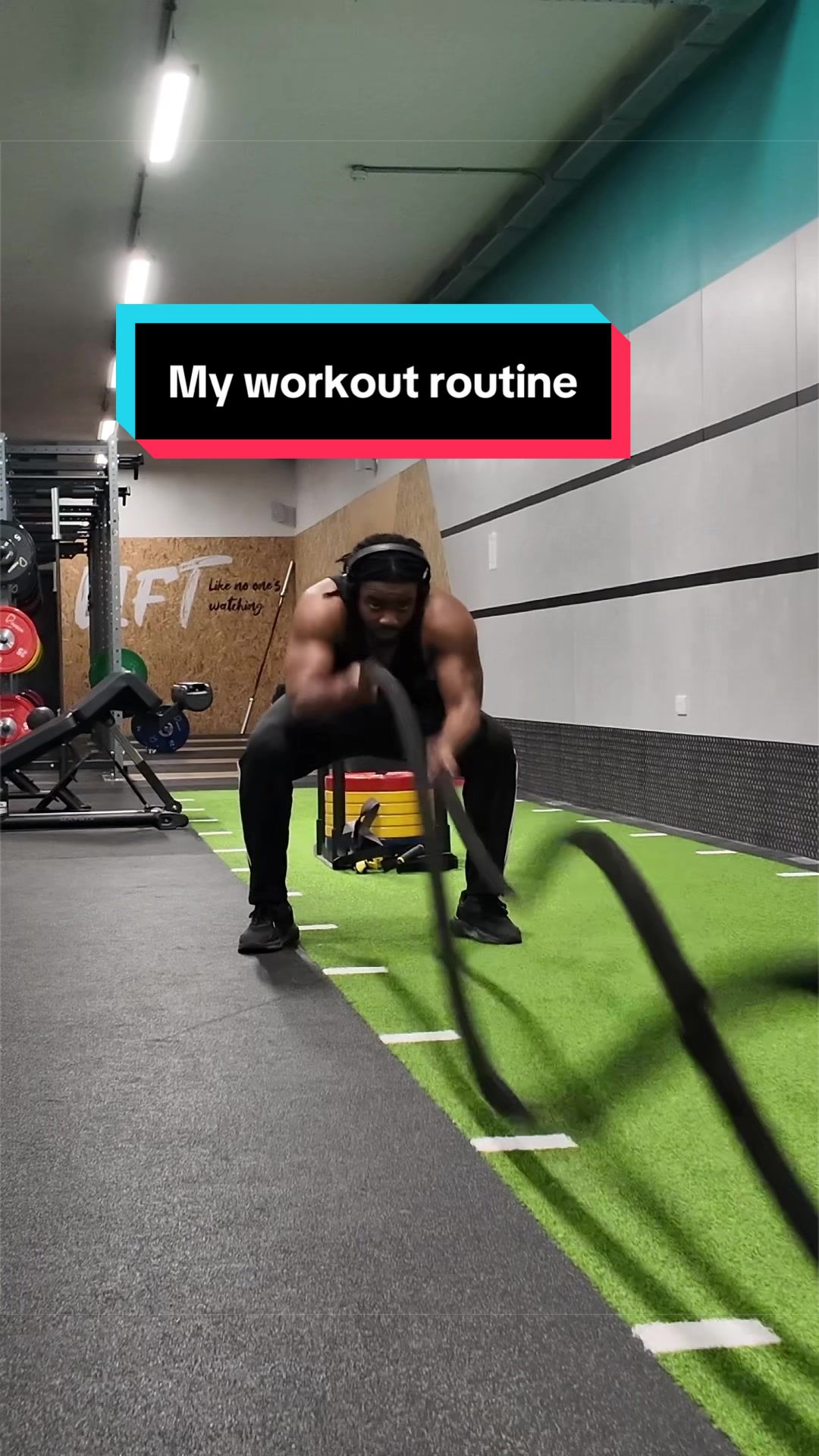 My workout routine