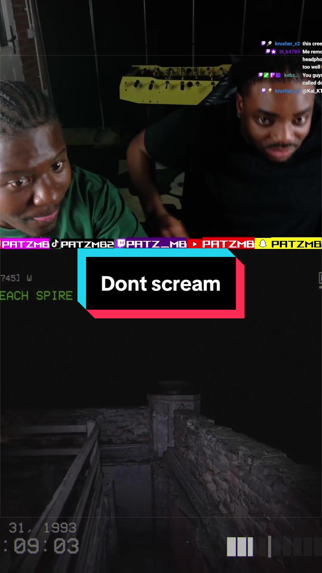 If you scream you lose @Chiko Suave