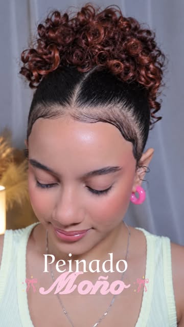 Nada de moños básicos e 🤭 @ecostyle_us #peinado #peinadofacil