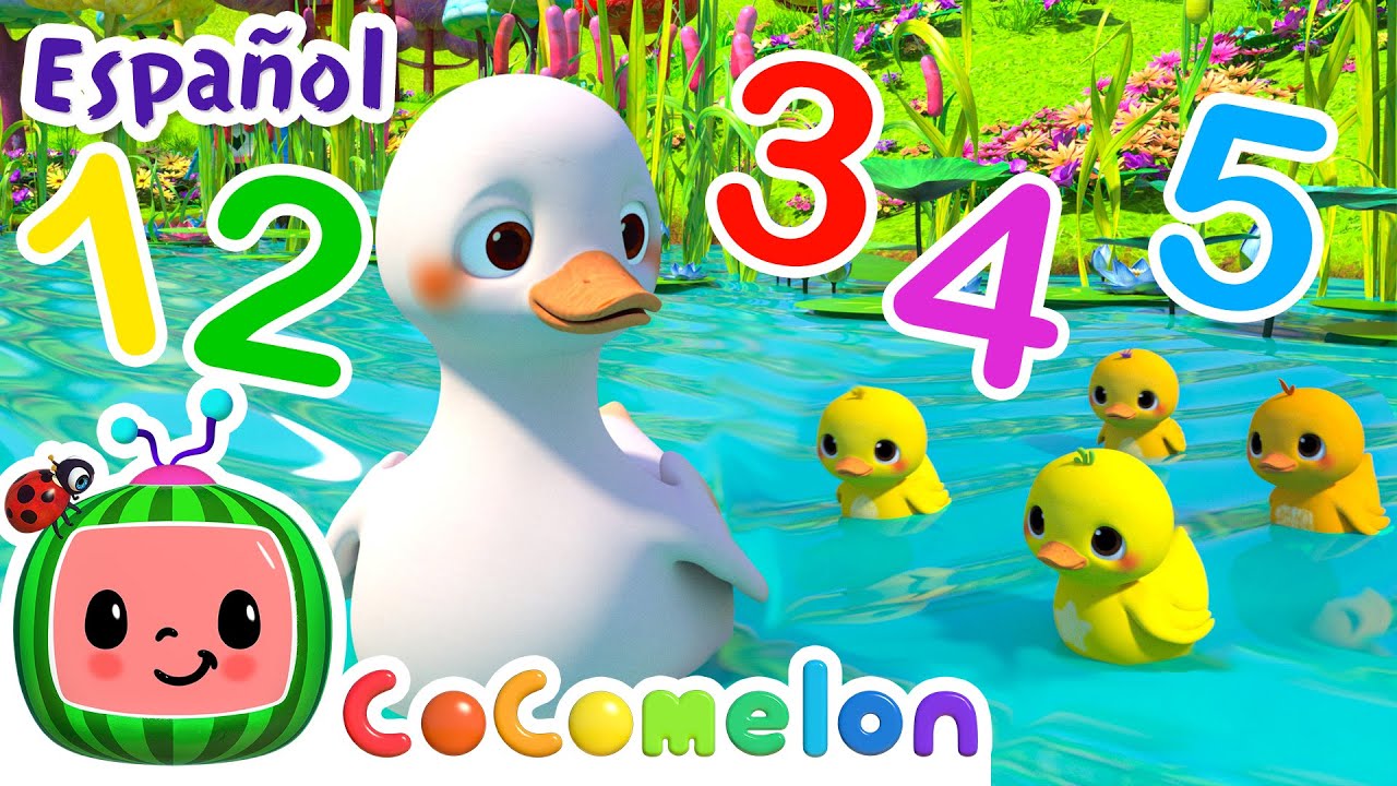 Cinco Patitos | Canciones Infantiles | Caricaturas para bebes | CoComelon en Español --------------------------------...