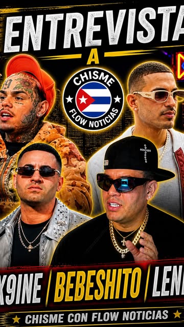 Ya está disponible en Youtube la entrevista con @onielbebeshito @6ix9ine @lenieroficial