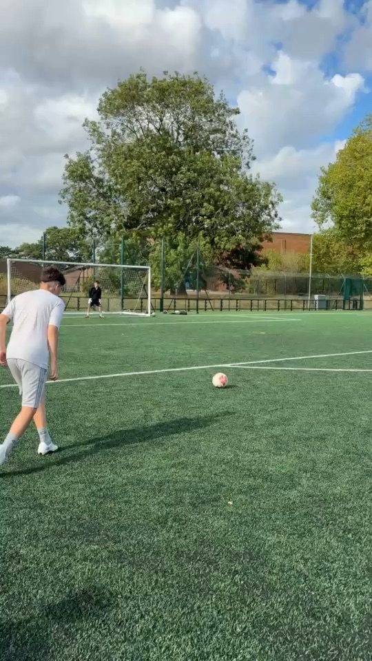Me playing football