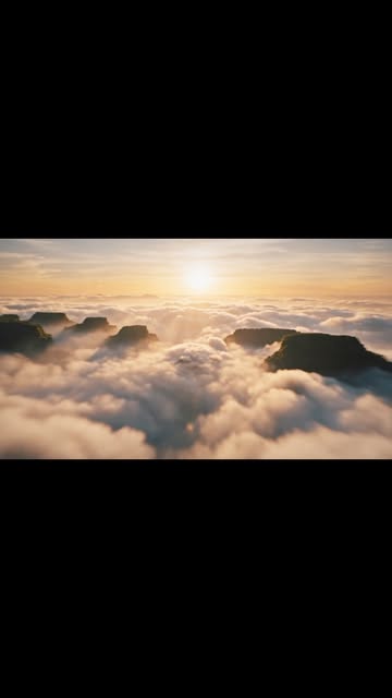 POV: you jump off a cliff and forget how to be human for a second #aivideo #transformation #cinematicedit #viralreels...