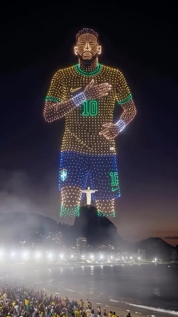 Built by AI. Made for Neymar fans. #realaashishk #aivideo #fyp #neymar #tributeneymar