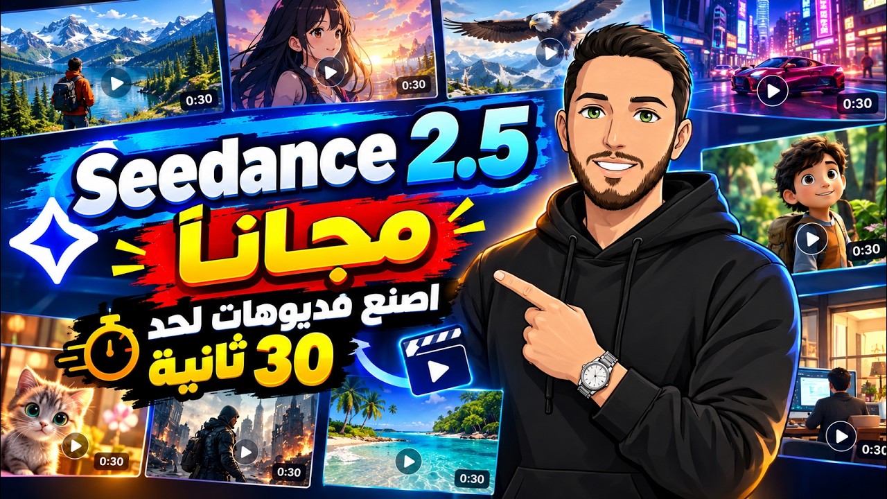 استخدم Seedance 2.5 مجانًا بلاحدود فديوهات لحد 30 ثانية HitPaw VikPea | Best AI Video Generator with the lasted Seeda...