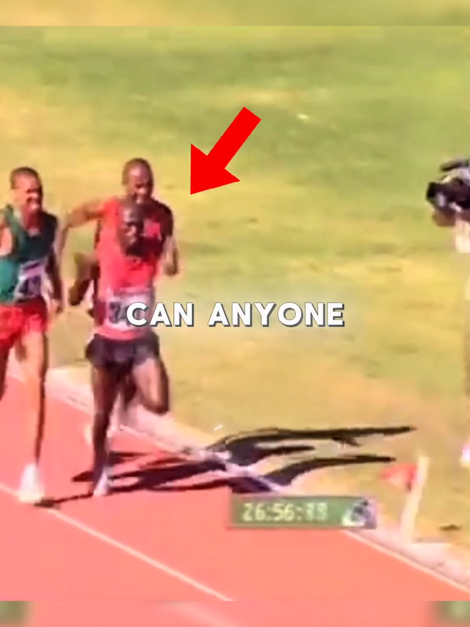 Cameraman Is Faster Than The Actual Athletes...🥶 #sport #skilled #crazy #cold #athlete #trackandfield #running
