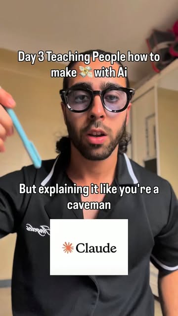 Teaching You how to make money with claude like a CAVEMAN !! . . . #claude #ai #onlinemoney #sidehustle #entrepreneur