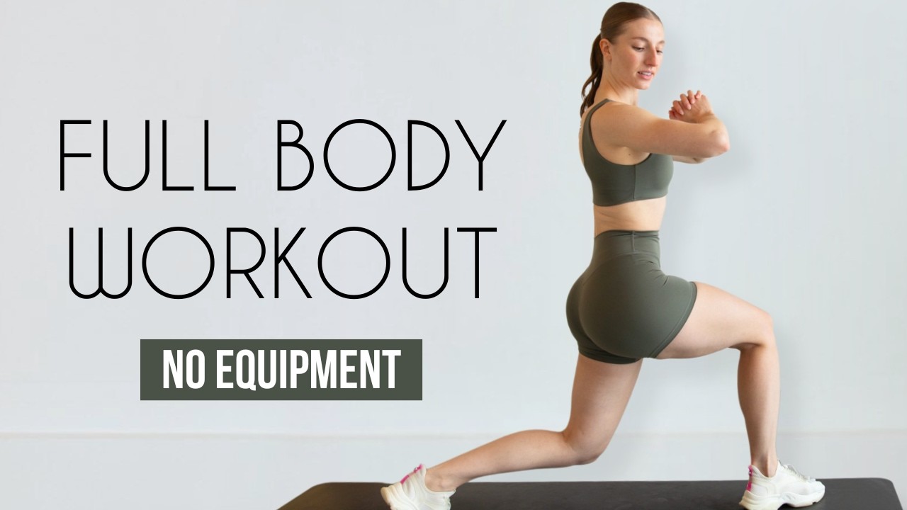 This full body workout requires no equipment and can be done anywhere. A 20-minute at-home workout designed to streng...