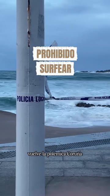 En A Coruña vuelve el debate sobre el surf y las alertas meteorológicas. Hace meses, un surfista local profesional fu...