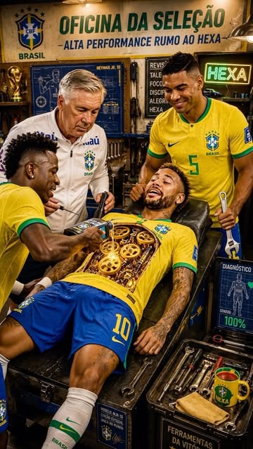 ⚙️🔧 Atualização instalada com sucesso: Neymar 10.0. Corrigido o bug de perder gol. Adicionado o modo “GOLAÇO”. 😂⚽🇧...