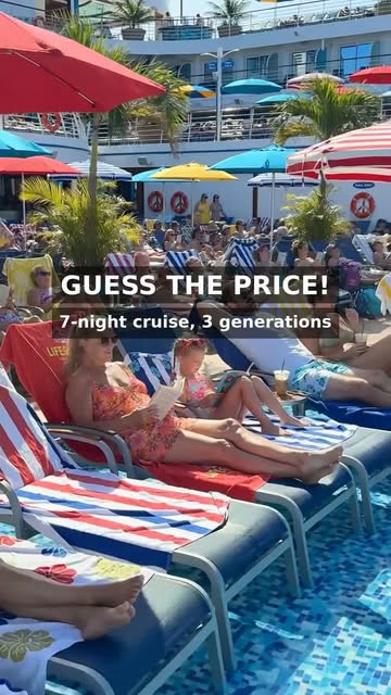 Be honest, what did you guess? 👇 Comment CRUISE and I'll send you the breakdown. One ship, three generations, zero c...