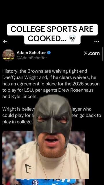 What is going on with college sports right now? 😭 #collegefootball #nfl #transfer #explore #reels