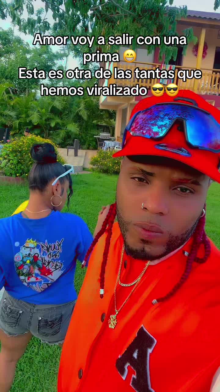 Amor voy a salir con una prima 😁 Esta es otra de las tantas que hemos viralizado 😎😎 ft @💎Ingrid Laien💎