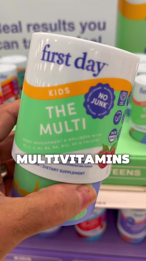 Giving my kids the best starts with what I put into their bodies and that includes their vitamins. 💛 I found First D...