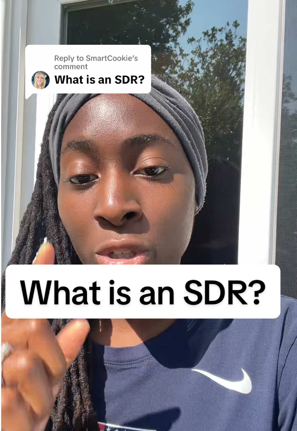 Replying to @SmartCookie Sales Development Representative and I work specifically in Tech. Click the link in my bio t...