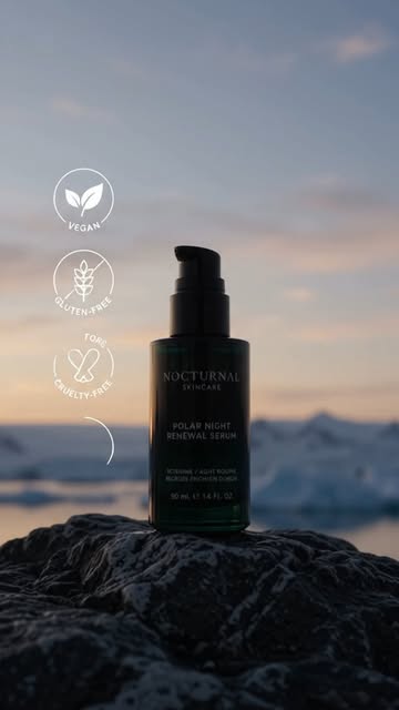 What if a skincare ad felt like a luxury film? ❄️✨ A cinematic concept for Nocturnal Skincare — Polar Night Renewal S...