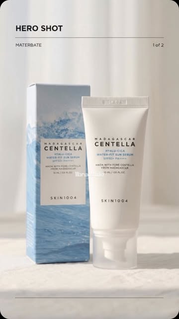 ✨ CONCEPT AD — NOT AFFILIATED WITH SKIN1004 / MADAGASCAR CENTELLA A creative concept for the Madagascar Centella Hyal...
