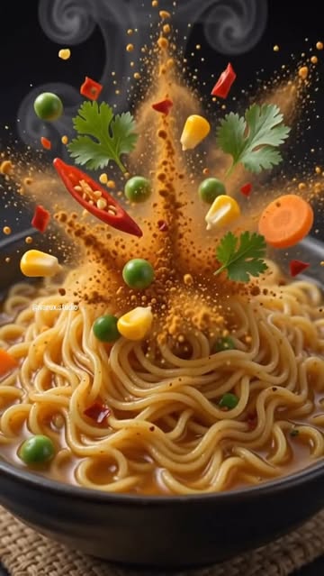 Turning everyday products into cinematic stories. This commercial for Maggi was crafted with a focus on rich food sty...