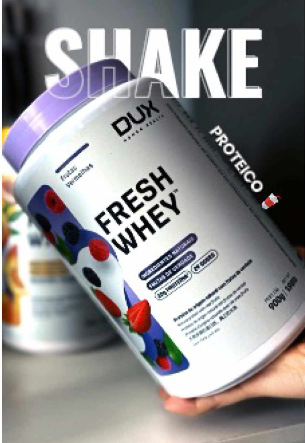 Já experimentou o Fresh Whey da @DUX Human Health ? Eu sou fã de carteirinha e já garanti o meu sabor de maracujá (qu...