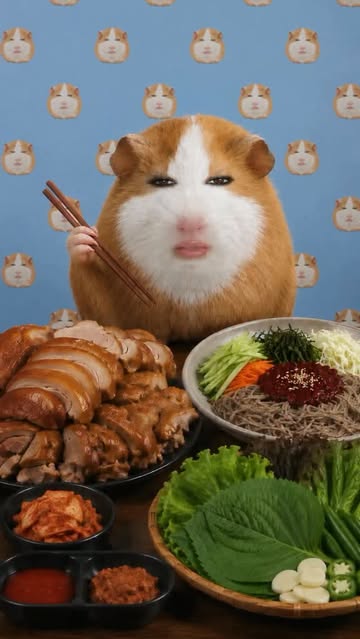 김꾸이 족발 먹방