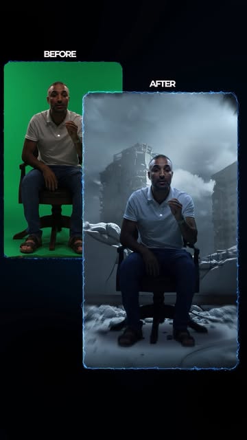 Green Screen compositing and VFX Breakdown for one of the videos I created for @mustapha_swinga partnering with @msst...