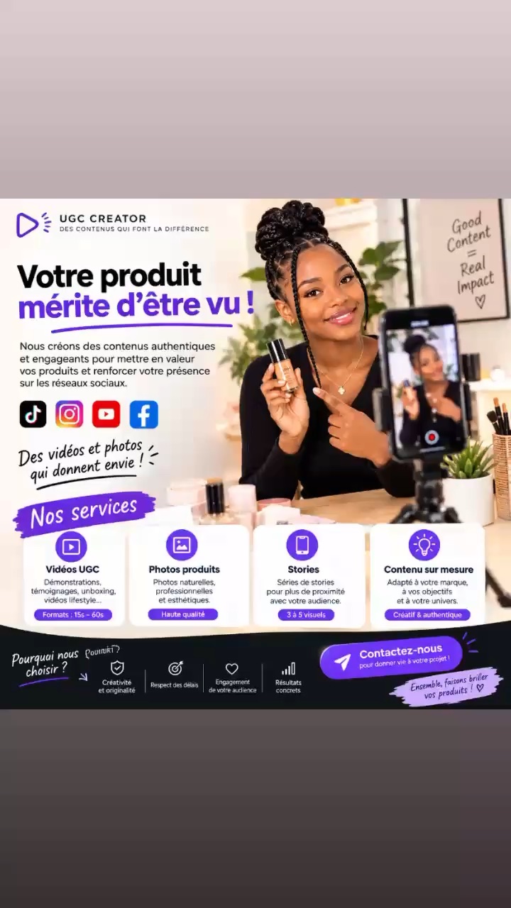Un visage mérite de bon soins