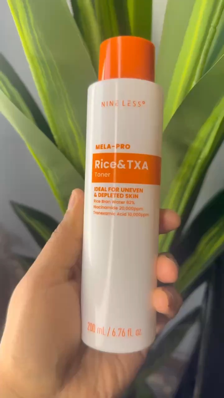 Un tónico facial de arroz