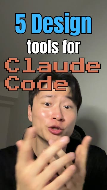 Follow me and comment “design”, then I’ll DM you all the links! If you’re building websites with Claude Code without...