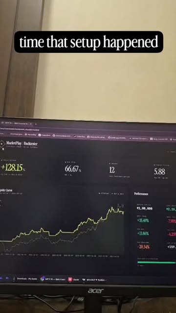 I found the biggest trading cheat code ever 😱 #tradingreels #ai #claude #aitrading Educational content only, I am no...