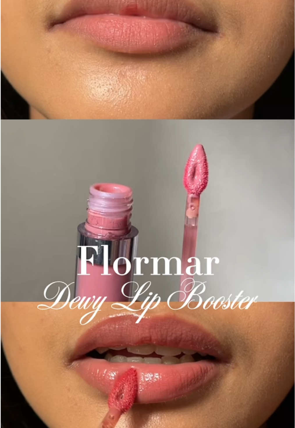 Flormar Dewy Lip Booster 💋 #lipgloss #lipcombo #ugcbeauty
