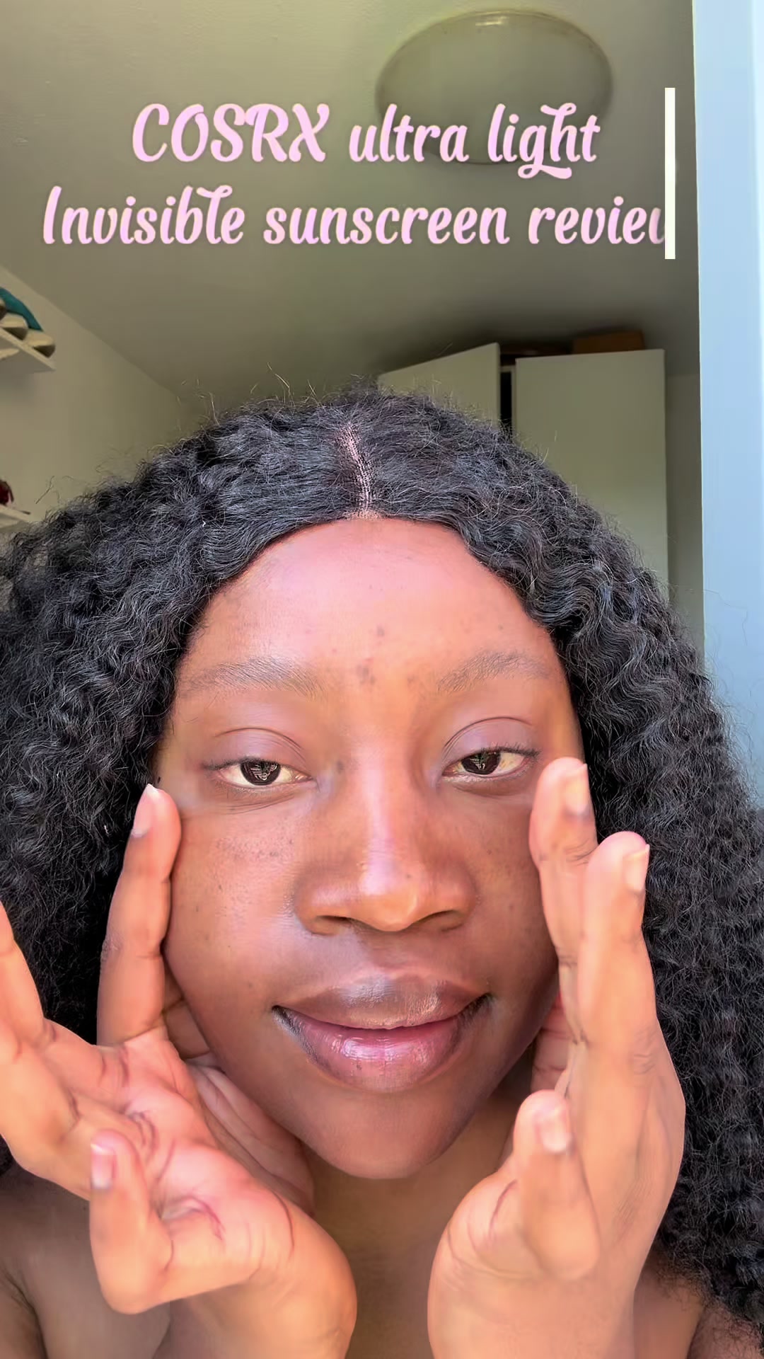 Feels like Skincare, not sunscreen ✨✨. @COSRX Official @4AM Marketing – Saebyeok Naesi #COSRX #invisiblesunscreen #ko...