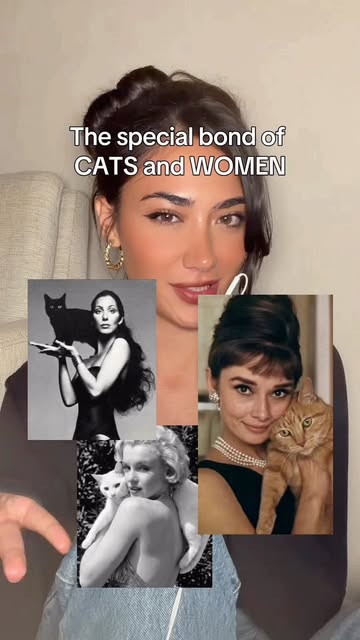 The timeless connection between cats and women, mysterious, graceful, independent, and beautifully untamed. 🐈‍⬛💃🏾...