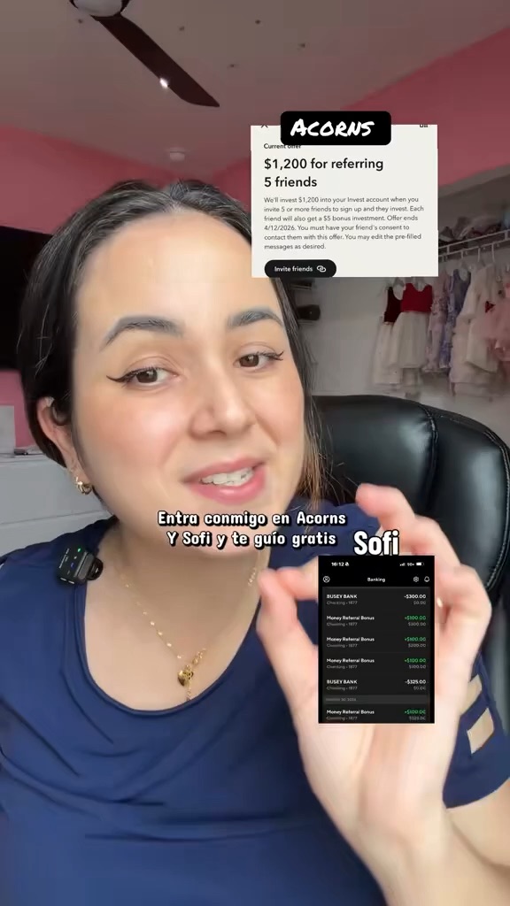 Acorns & SoFi | UGC en español